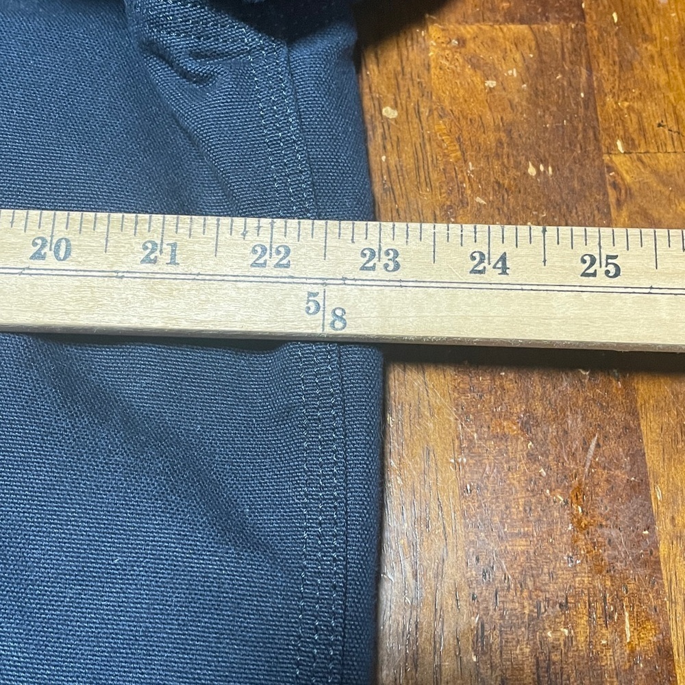 Carhartt Navy Blue Hooded jacket Size Large - Picture 2 of 6